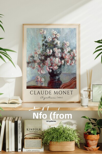 tablodea Tablou vintage Claude Monet cu apă, Tablou decorativ floral Pinteres...