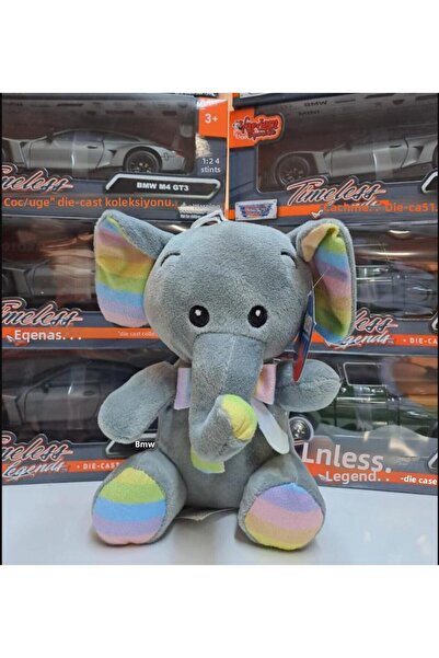 HALLEY Toy Plush Cute Sleeping Companion Elephant 20 cm