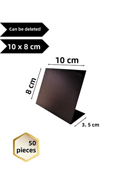 Global Türk Autocolant decorativ negru pentru tablă, ușor de șters - 10x8 cm,...