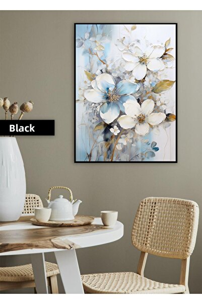 Harikabirev |   ARTA GARDENIA ALBASTRU-ARANCIE 03 |   TABLA DE STICLA TEMPLATA CU CADRU, SIMPLE, VERTICALA