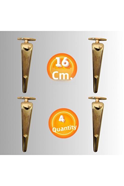 CAN METAL Picioare pentru scaune din metal de 16 cm, picioare pentru mobilier...