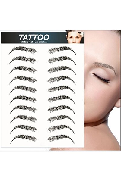 MT Eyebrow Tattoo Sticker Permanent Waterproof Natural Looking Eyebrow Tattoo