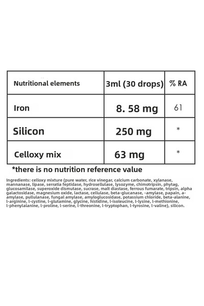 Celloxy Silica (Orthosilicilic Acid) 118 ml 40 Days More Flexible and Sporty