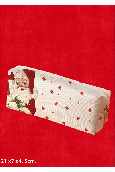 LWP Shop Новогодишна козметична чантичка или калъф за моливи