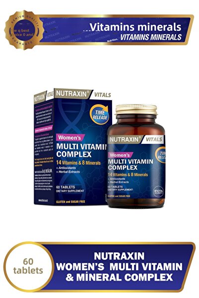 Nutraxin Women's Multi Vitamin Complex 60 Tablets