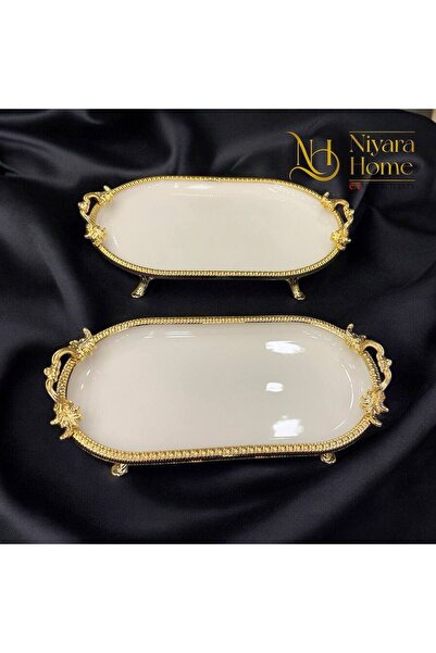 Eslim طبق تقديم من البورسلين (قطعة واحدة)