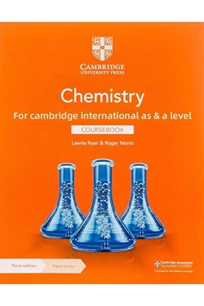 Cambridge كتاب المقررات الدراسية الدولية في الكيمياء للمستوى A و A مع إمكانية الوصول الرقمي لمدة عامين