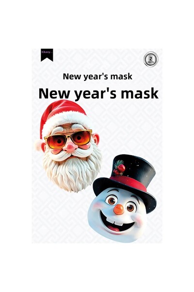 ALPJOY New Year's Mask Set of 2