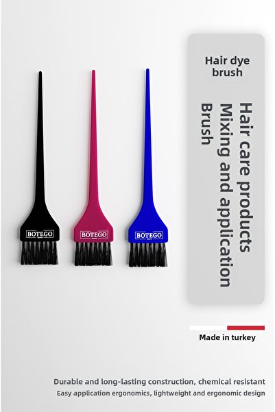 botegohair فرشاة احترافية لصبغ الشعر