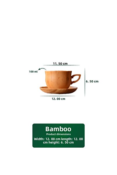 Bambum Cortado Bambum Cup Set B2843