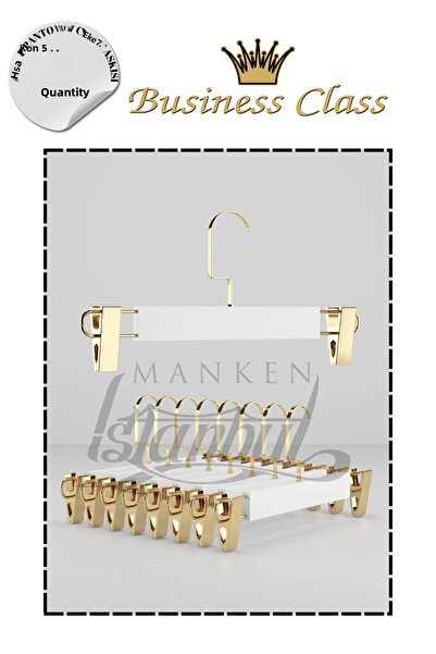 Manken İstanbul Clasa Business A, calitate superioară, 5 bucăți cârlige aurii...