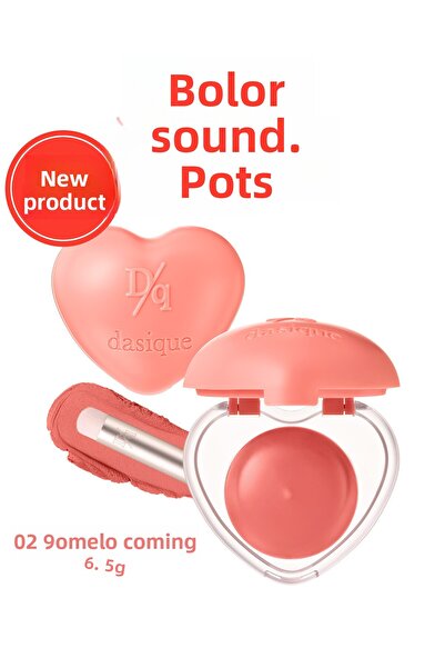 dasique أحمر شفاه وأحمر خدود DASIQUE بتركيبة رغوية غنية بالصبغات وتشطيب مخملي...