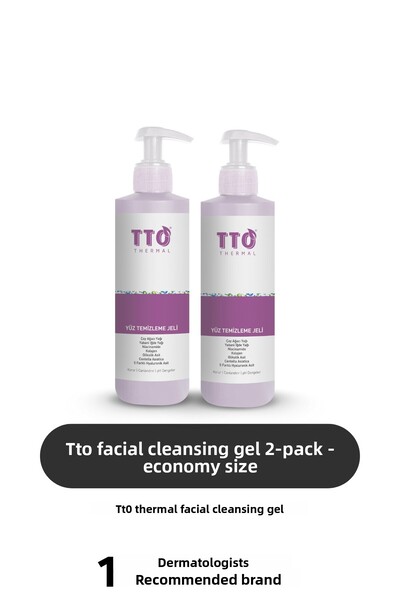Tto Termal Facial Cleansing Gel 2 X 200 ml - Purifying with Tea Tree Oil