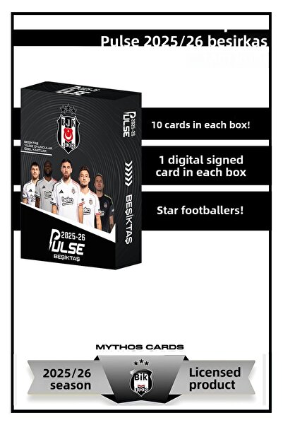 Beşiktaş - Pulse Footballer Cards 2025/26 - Pack