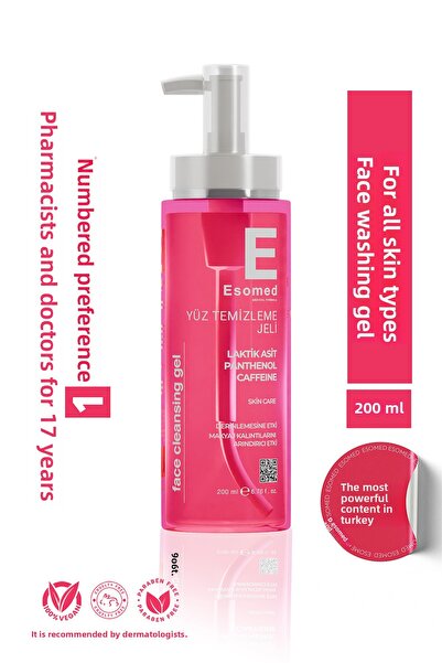 Esomed Facial Cleansing Gel Purifying, Moisturizing and Pore Tightening Gel f...