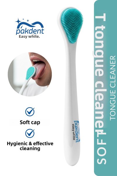 Pakdenteasyandwhite Soft Tongue Cleaner |   Soft Tongue Brush |   Tongue Scraper |   Double Sided |   Oral Care