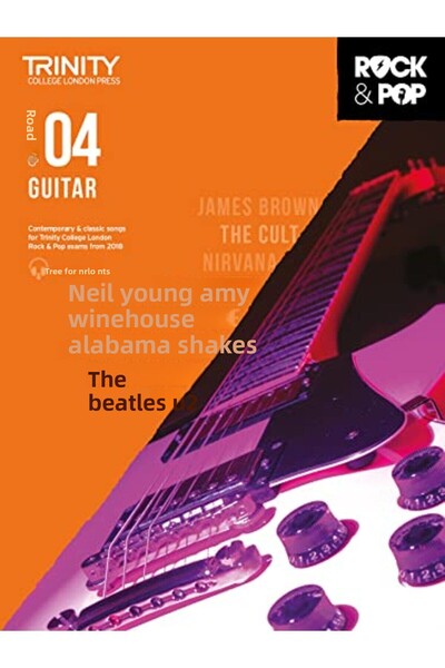 Faber Music Ltd. جيتار ترينيتي روك آند بوب من الدرجة الرابعة