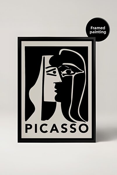 House Gorgeous Picasso No:2 Famous Painters Framed Painting