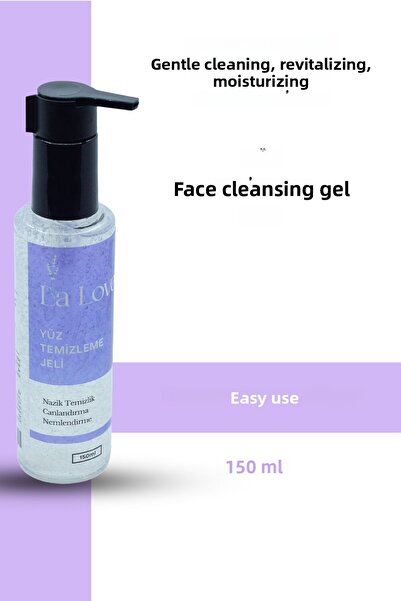LaLoven Facial Cleansing Gel - 150 ml - Revitalizing and Moisturizing