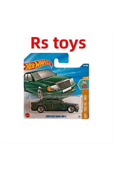 HOT WHEELS مرسيدس بنز 500 إي (أخضر كاكي)