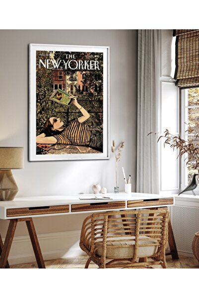 HOMEPACK Pictură în serie New Yorker cu un singur cadru Pictură poster de art...