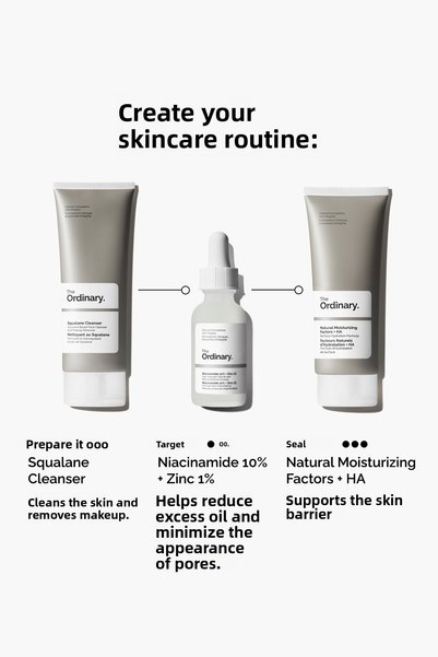 The Ordinary سيروم نياسيناميد 10% + زنك 1% من ذا اورديناري 60 مل