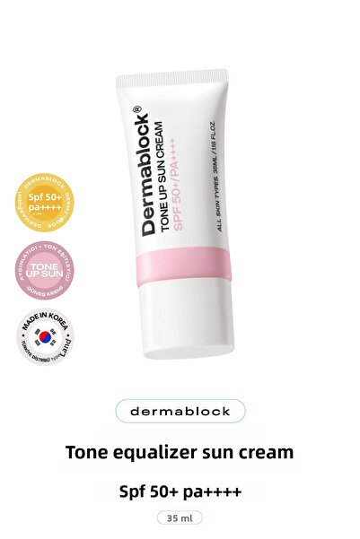 DERMABLOCK Tone Equalizing and Brightening Korean Sunscreen Tone up Sun Cream...
