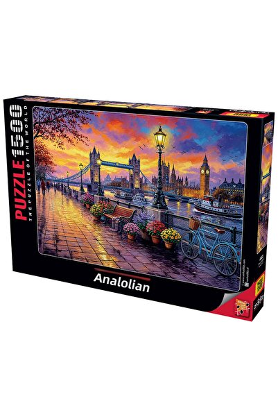 Anatolian Puzzle 1500 Piece Jigsaw Puzzle - Tower Bridge Ii 4583