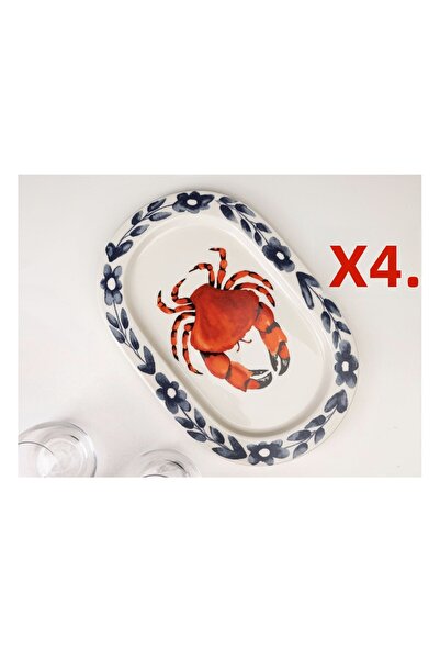 Porland Coralline 4-Piece Kayak Plate 32cm