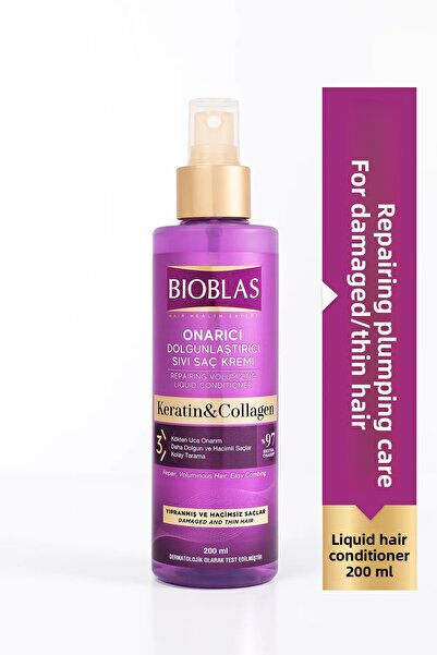 Bioblas Collagen&Keratin Complex B19 3-Piece Hair Care Set