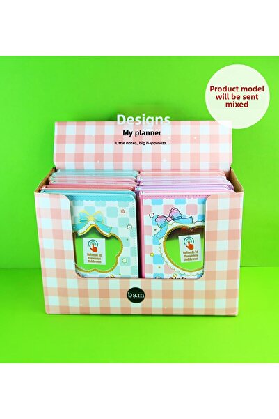 Gift Moda Notebook with Bow Mirror Cover