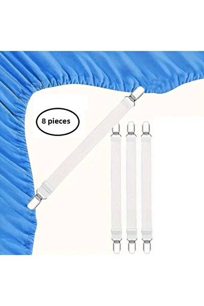 lovegame Adjustable Bed Sheet Holder 8 Pieces (2 Beds)