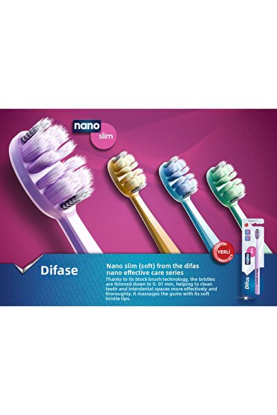 Difaş Nano Slim Soft Toothbrush