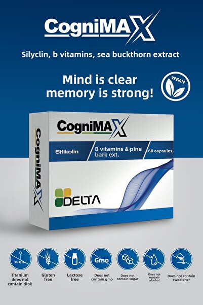 Dens Delta Naturel Cognimax 60 Capsules