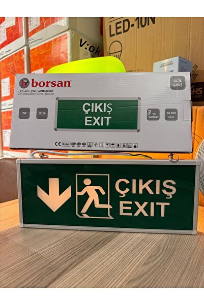 Borsan Led Emergency Exit Luminaire