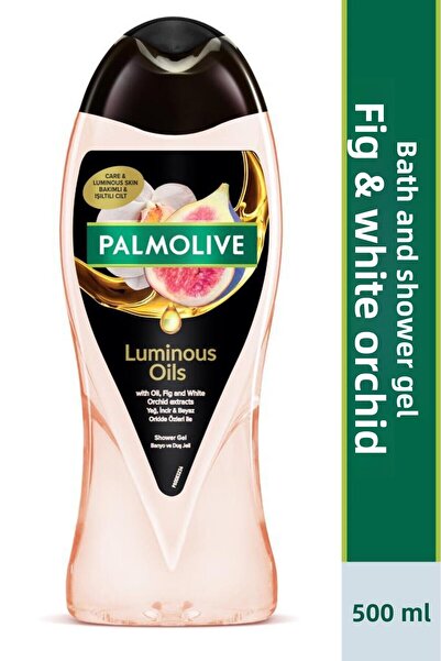 Palmolive Gel de duș 500ml Luminous Oils cu ulei de orhidee albă și smochine
