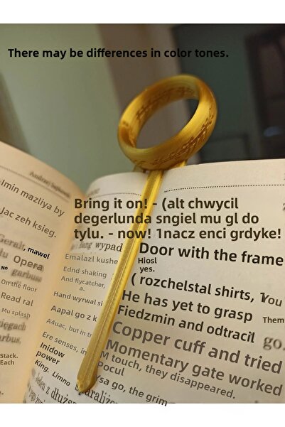 AEK-Tech Закладка с мотив от „Властелинът на пръстените“ V2 - Цветът на продукта може да варира