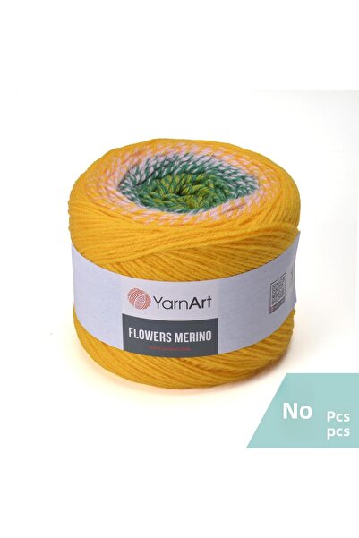 Yarnart Flowers Merino Knitting Yarn - 566 - Pack of 2