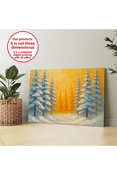 Harikabirev PANZA-PICURĂRI DE PERETE-PICURĂRI DE SALĂ VERNICI DE ULEI IARNĂ ZĂPĂI SOARE |   TABLO PE Pânză ORIZONTAL FĂRĂ CADRU
