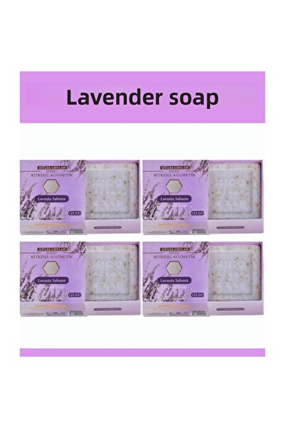 HMD BİTKİSEL KOZMETİK Lavender Soap 4 Pcs. X 125 Gr