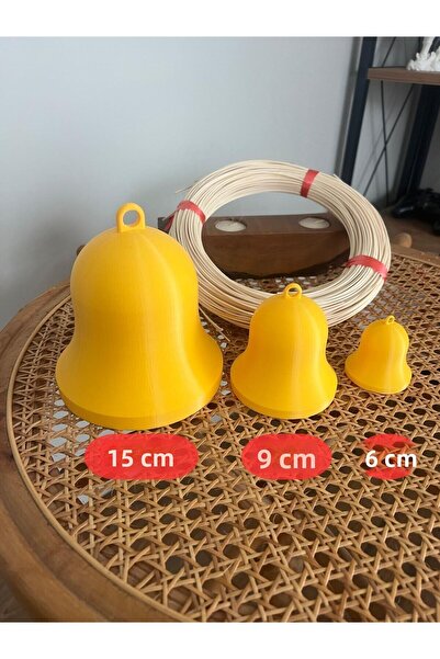 Mady Aksesuar Set de clopote din ratan din material subțire forme, clopot de ...