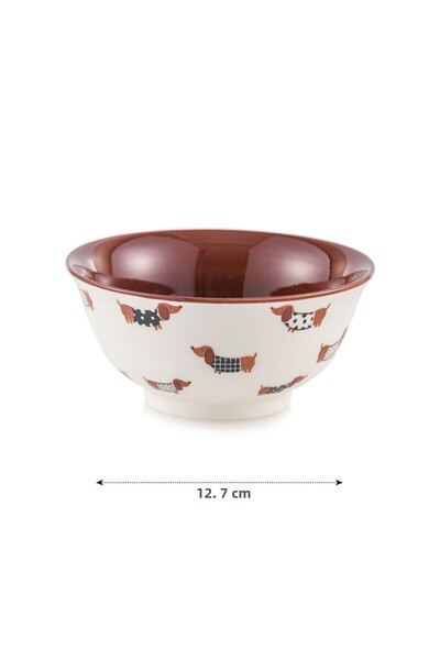 LC Waikiki Create Your Style from Uzg Store |   Printed Ceramic Bowl Set of 2 12 cm