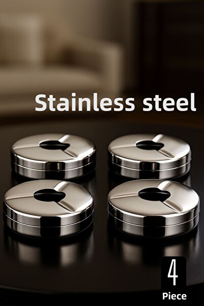 Transformacion Set de 4 scrumiere din oțel Vercher Design