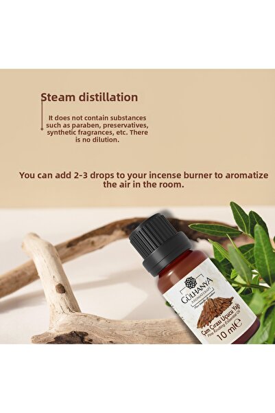 Gülhanya Aromaterapi Pine Tar Essential Oil 10ml