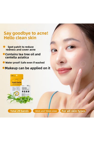 Nacific Fresh Herb Origin Clear Spot Patch - 29 Pieces Translucent Acne and Blemish Patch