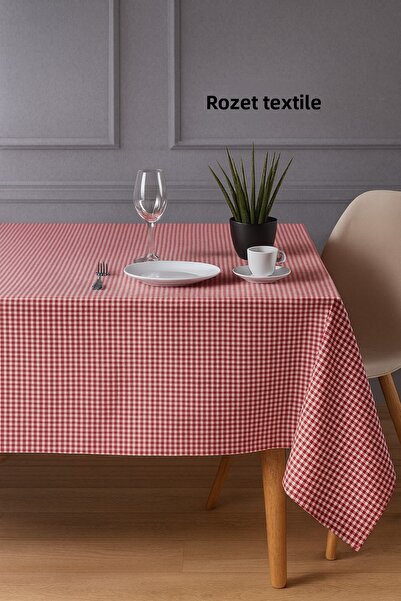 ROZET TEKSTİL Față de masă multifuncțională fără cusături și covoraș de picni...