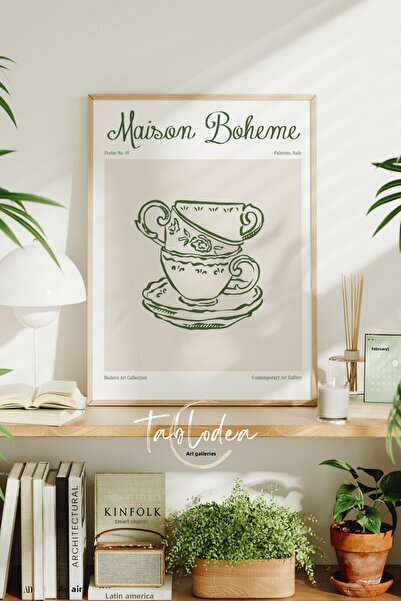 tablodea Maison Bohème Decor pentru colțul de cafea în stil italian Tablou cu...