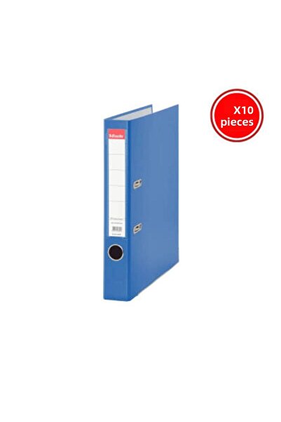 Esselte Dosar de birou Eseelte, 10 bucăți, economic îngust, albastru