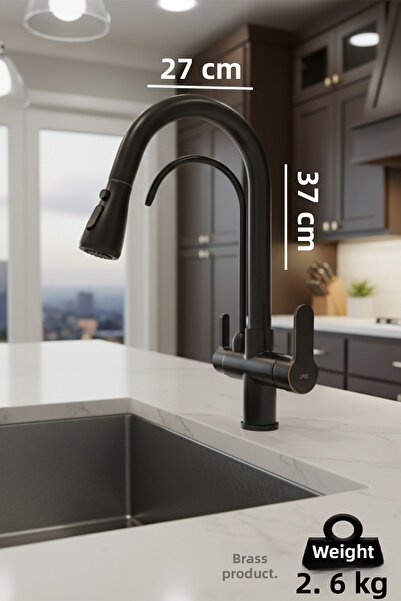 tesitay Purified Water Kitchen Sink Bathroom Shower Faucet Robot Shower Set Overhead Shower Head Faucets with Options