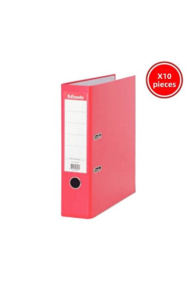 Esselte Eseelte Office Folder, 10 Pieces, Economical Wide, Red